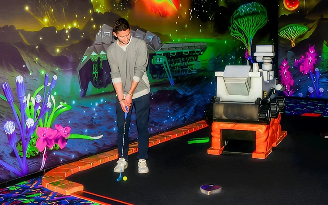 American Dream: Blacklight Mini Golf Entry Tickets Image 2
