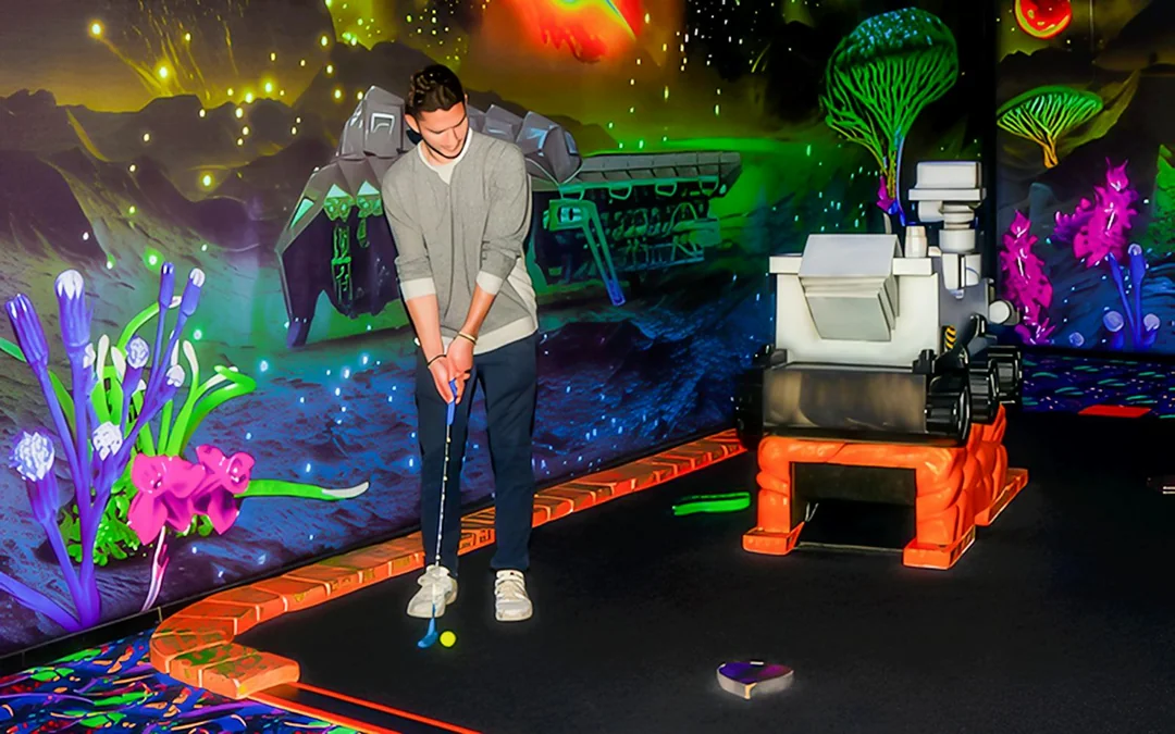American Dream: Blacklight Mini Golf Entry Tickets Image 2