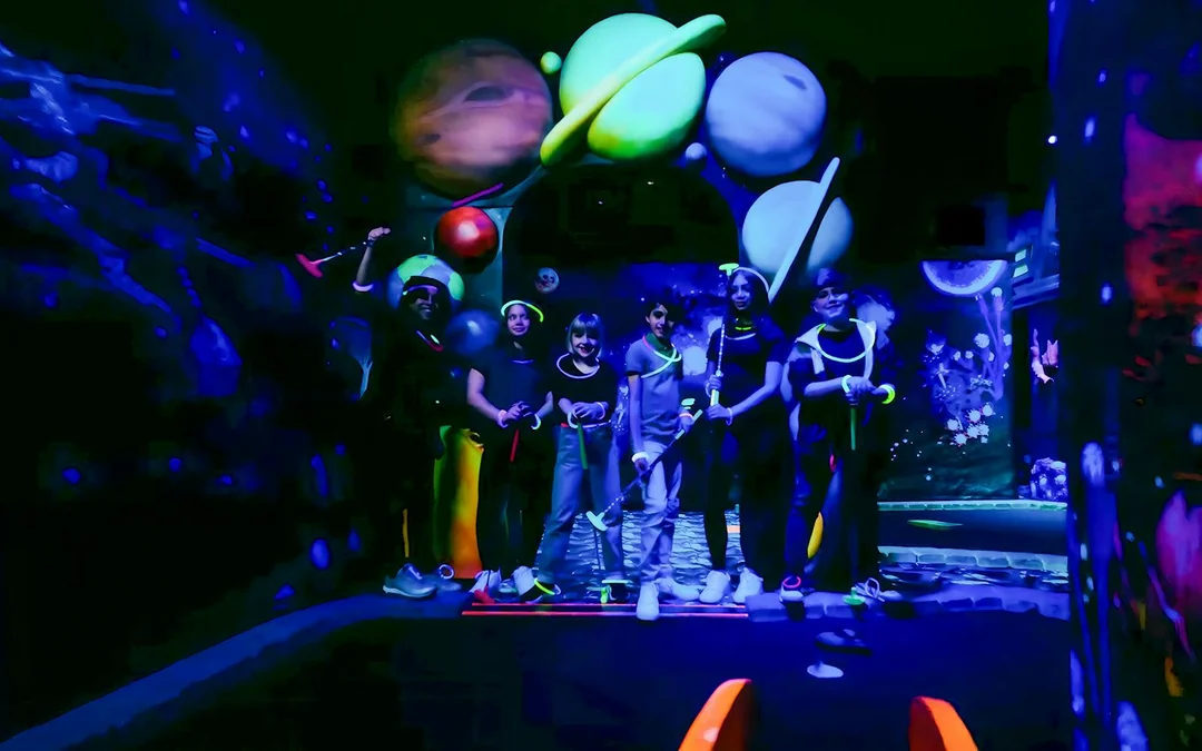 American Dream: Blacklight Mini Golf Entry Tickets Image 4