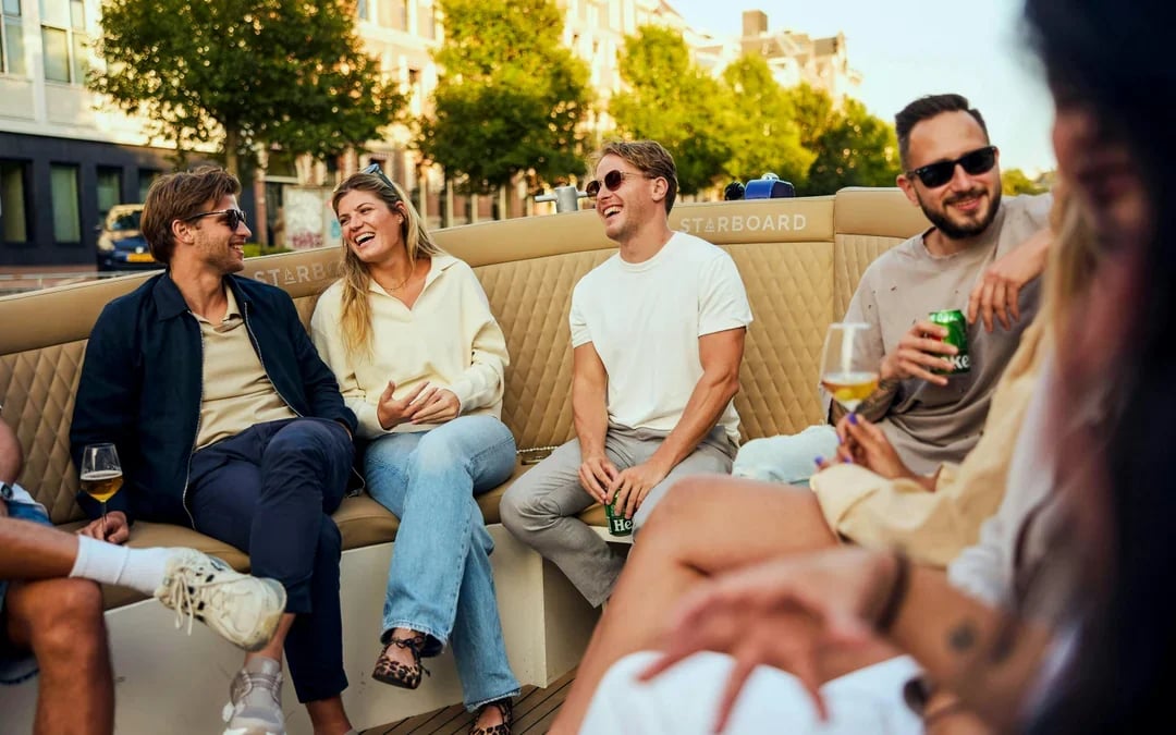Amsterdam: 1-Hour Adults-Only Booze Cruise with Unlimited Drinks Option Image 8