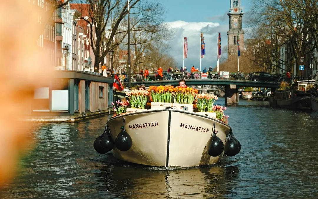 Amsterdam: 1-Hour Exclusive Tulip Experience on a Luxury Open Boat Image 11