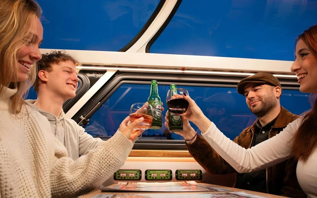 Amsterdam: 1-Hour LOVERS Evening Canal Cruise with Drinks Image 4