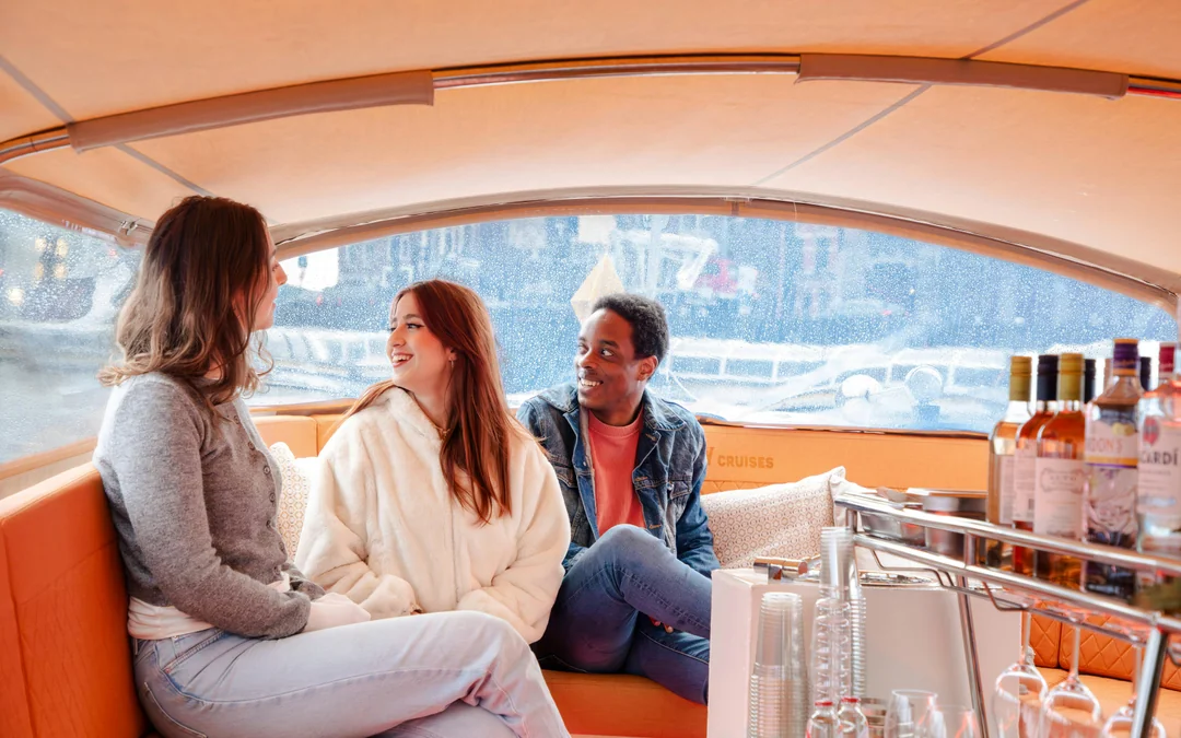 Amsterdam: 1-Hour Luxury Open Boat Cruise with Optional Unlimited Drinks Image 3