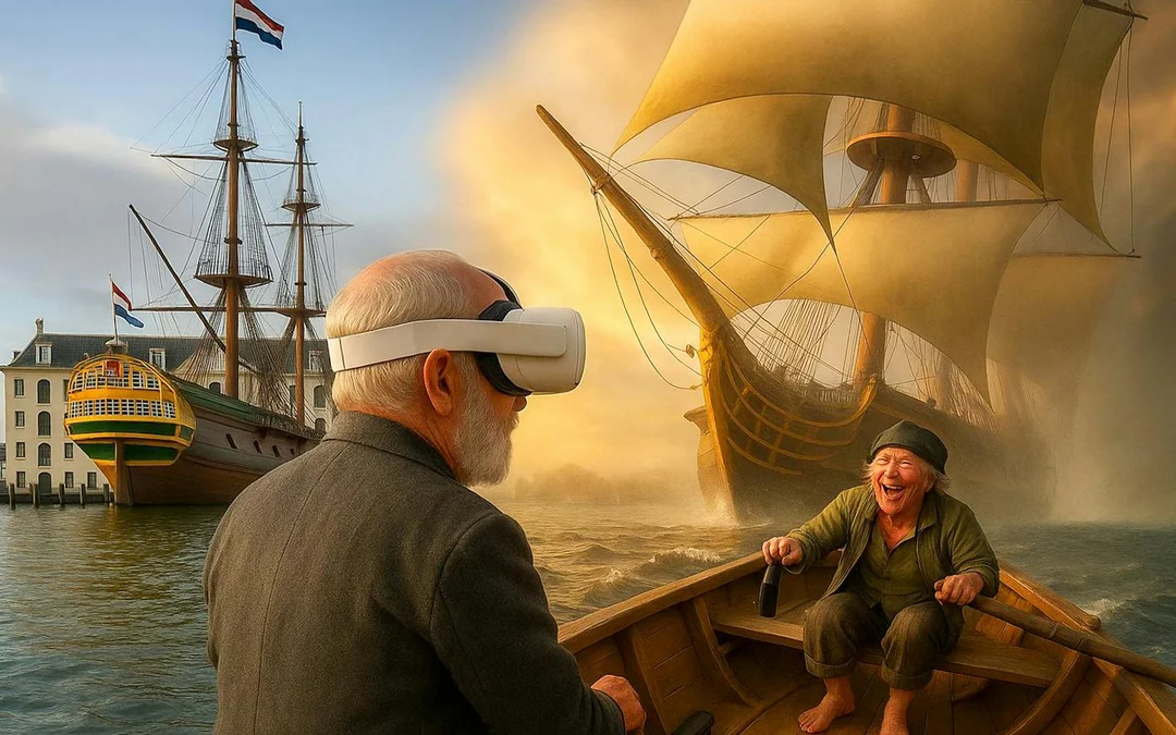 Amsterdam: 75-Min Canal Cruise with Historic VR Experience Image 2