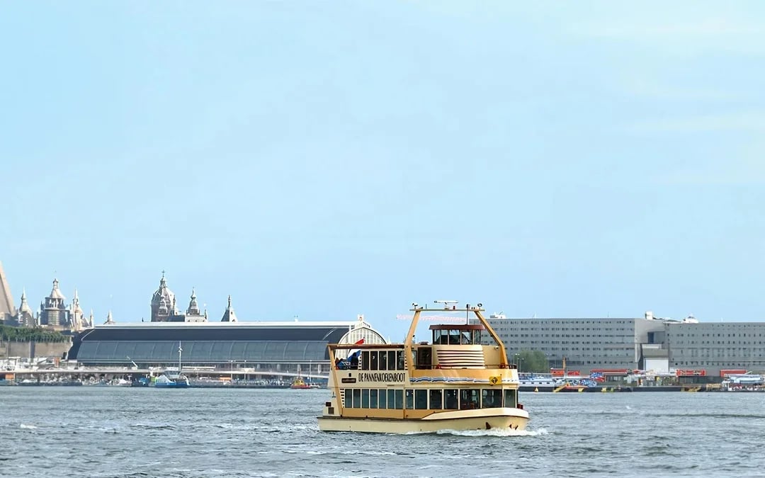 Amsterdam: 75-Min Pancake Cruise on IJ River Image 2