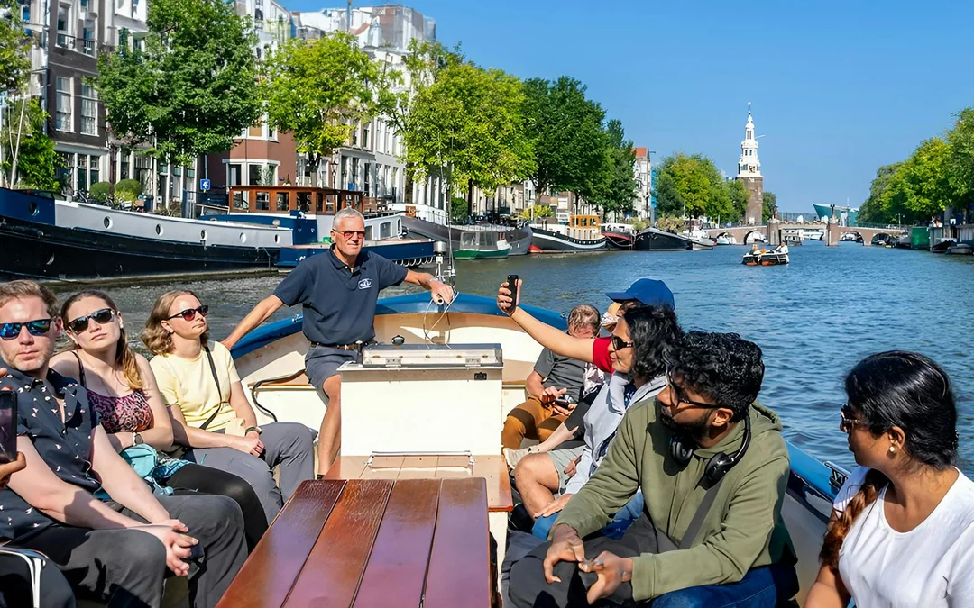 Amsterdam: 75-Minute Small Open Boat Canal Cruise Image 4