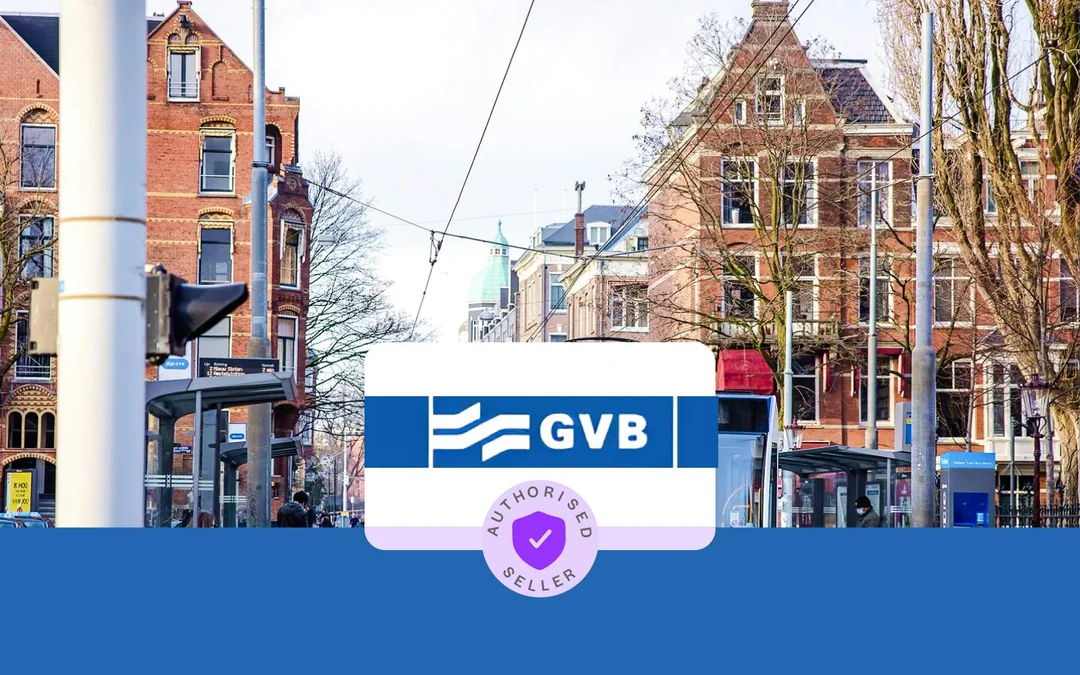 Amsterdam GVB Public Transport Pass with Digital City Audio Guide Image 1