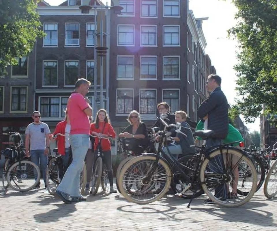 Amsterdam historical bike tour