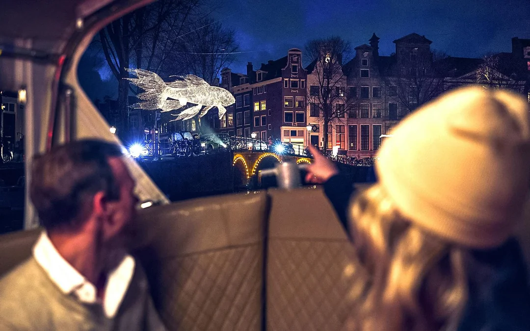 Amsterdam Light Festival: 75-Min Small-Group Cruise with Unlimited Drinks Image 5