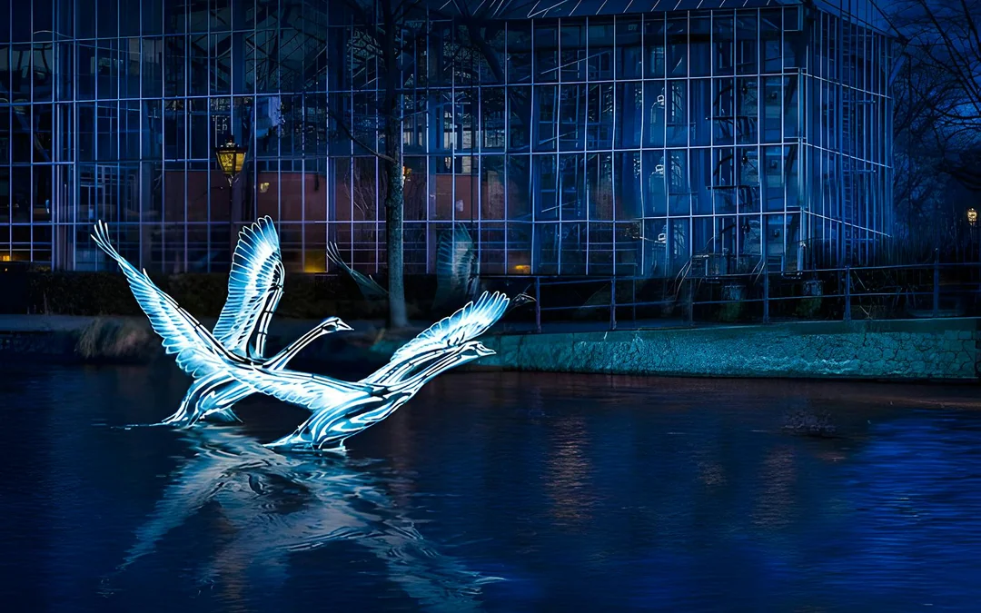 Amsterdam Light Festival Covered Canal Cruise Image 4
