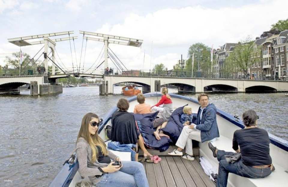 Amsterdam open boat canal cruise
