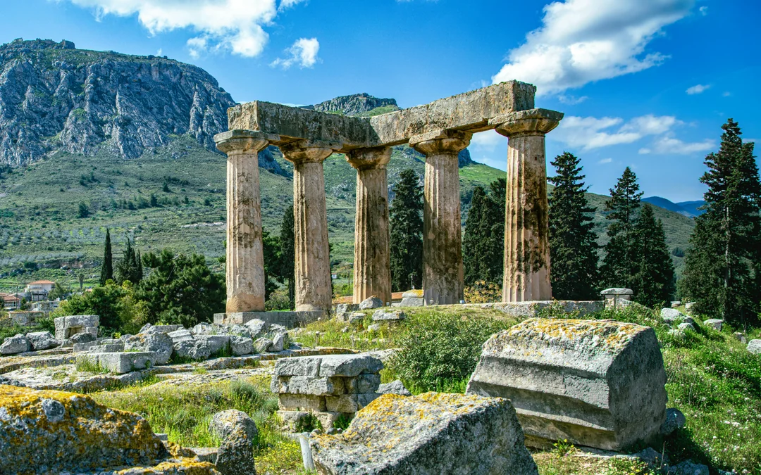 Ancient Corinth, Acrocorinthos & Canal Half Day Tour from Athens Image 1