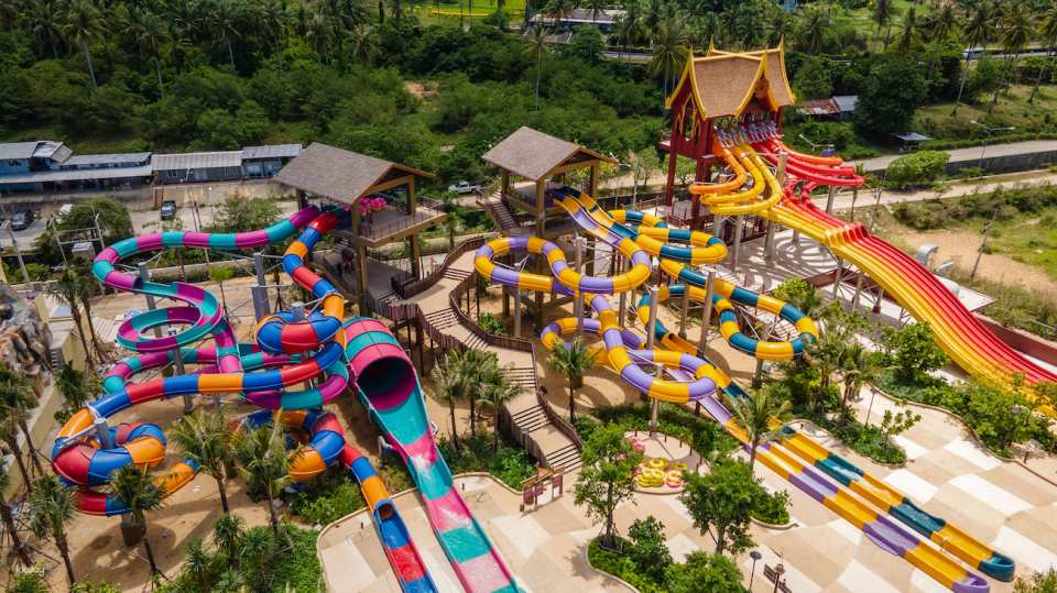 Andamanda Water Park Admission Ticket | Thailand