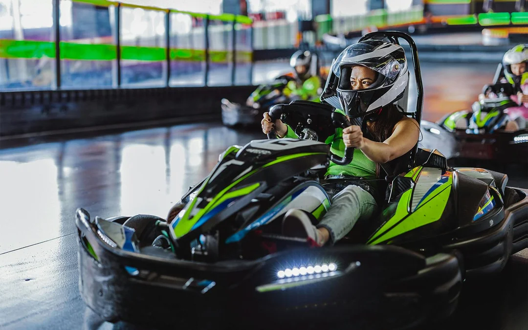 Andretti Indoor Karting Orlando: Kart Race + Game Card Bundle Image 1