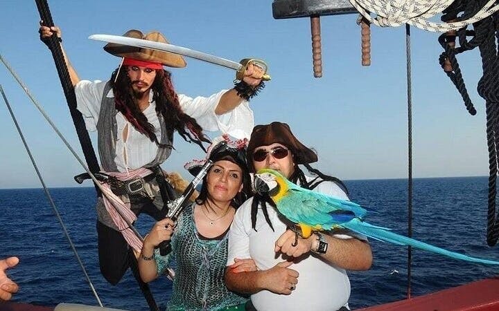 Antalya GONSTER All-Inclusive Pirate Boat Trip Image 1