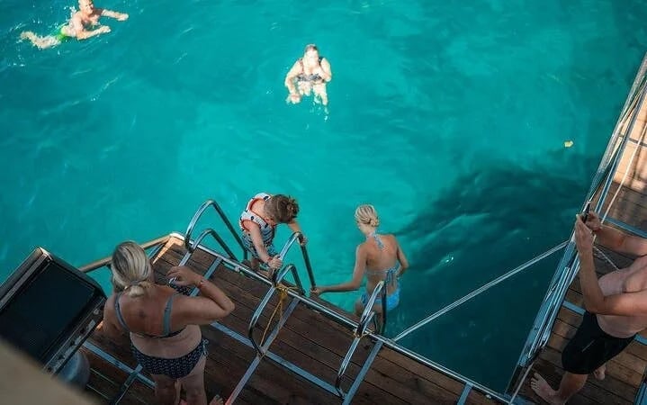 Antalya Relaxing Boat Trip – Swim Sunbathe on the Turquoise Coast Image 9