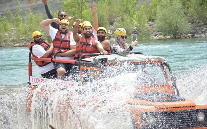 Antalya Super Combo 4-in-1: Rafting, Jeep Safari, Buggy & Zipline Image 4