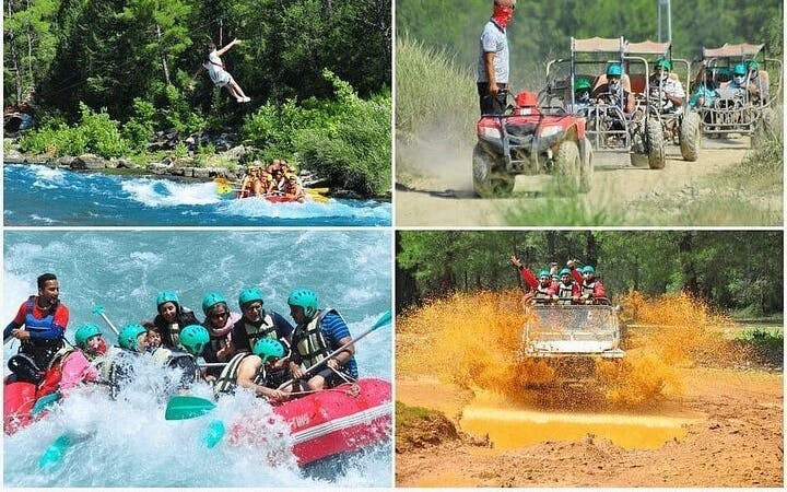 Antalya Super Combo 4-in-1: Rafting, Jeep Safari, Buggy & Zipline Image 10
