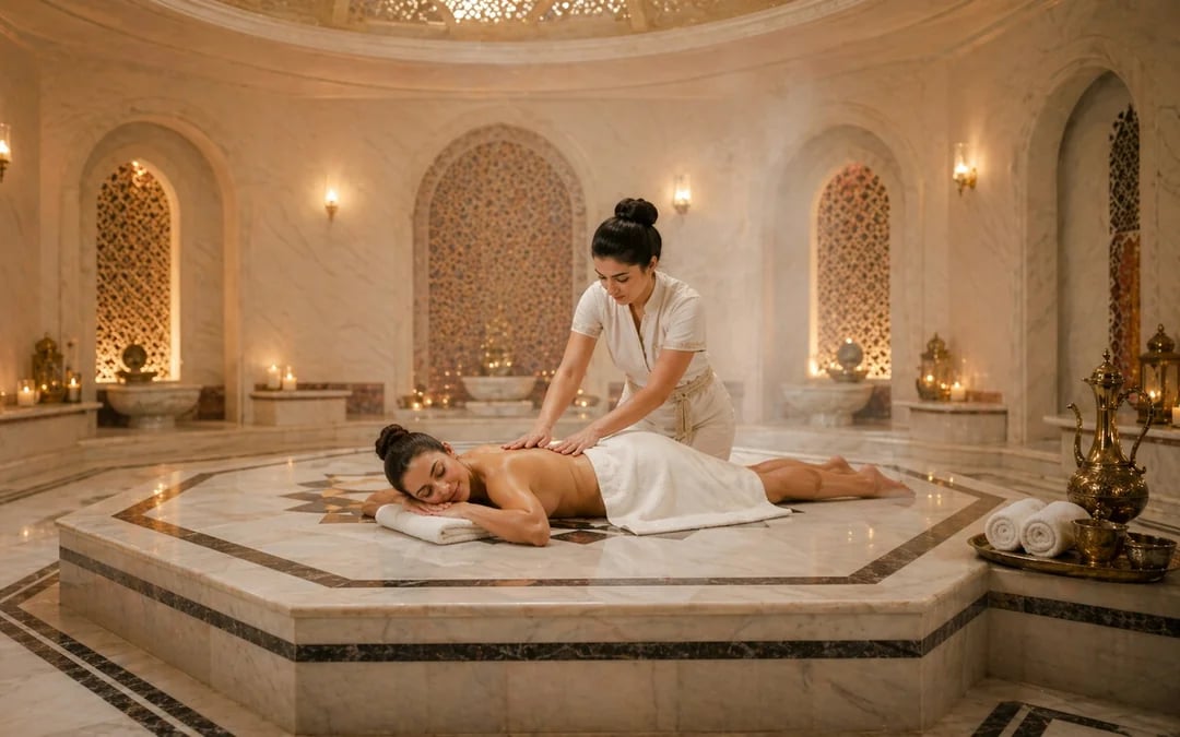 Antalya Turkish Bath with Scrub and Foam Massage Image 1