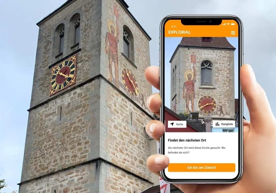 Appenzell interactive scavenger hunt with the smartphone