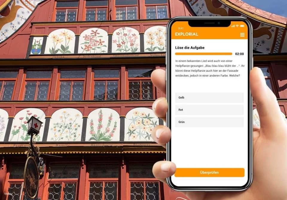Appenzell interactive scavenger hunt with the smartphone