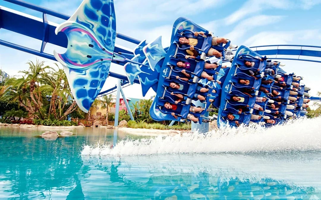 Aquatica Orlando 4-Park, 14-Day Unlimited Visits + Free Parking Image 3