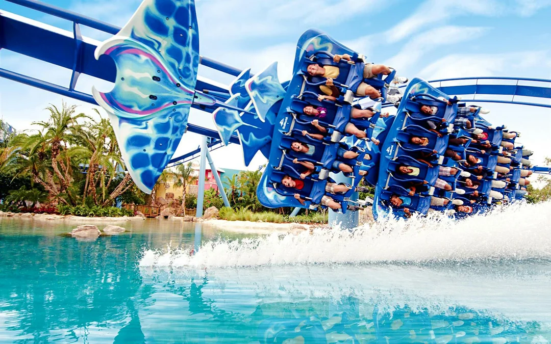 Aquatica Orlando 4-Park, 14-Day Unlimited Visits + Free Parking Image 3