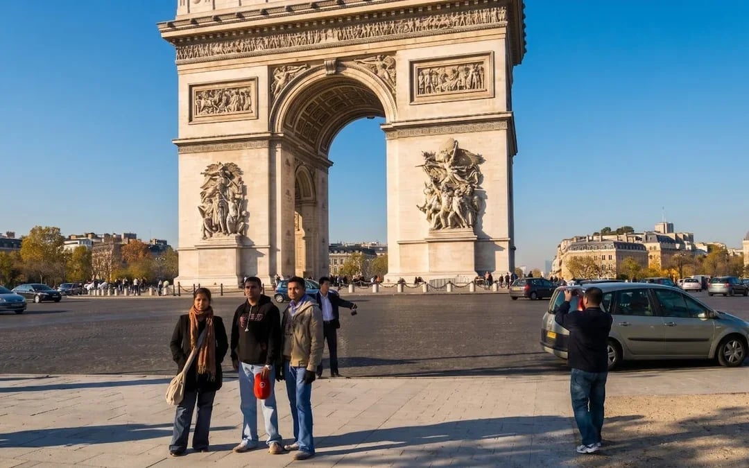 Arc de Triomphe Entry Ticket with Audio Guide and Rooftop Access Image 5