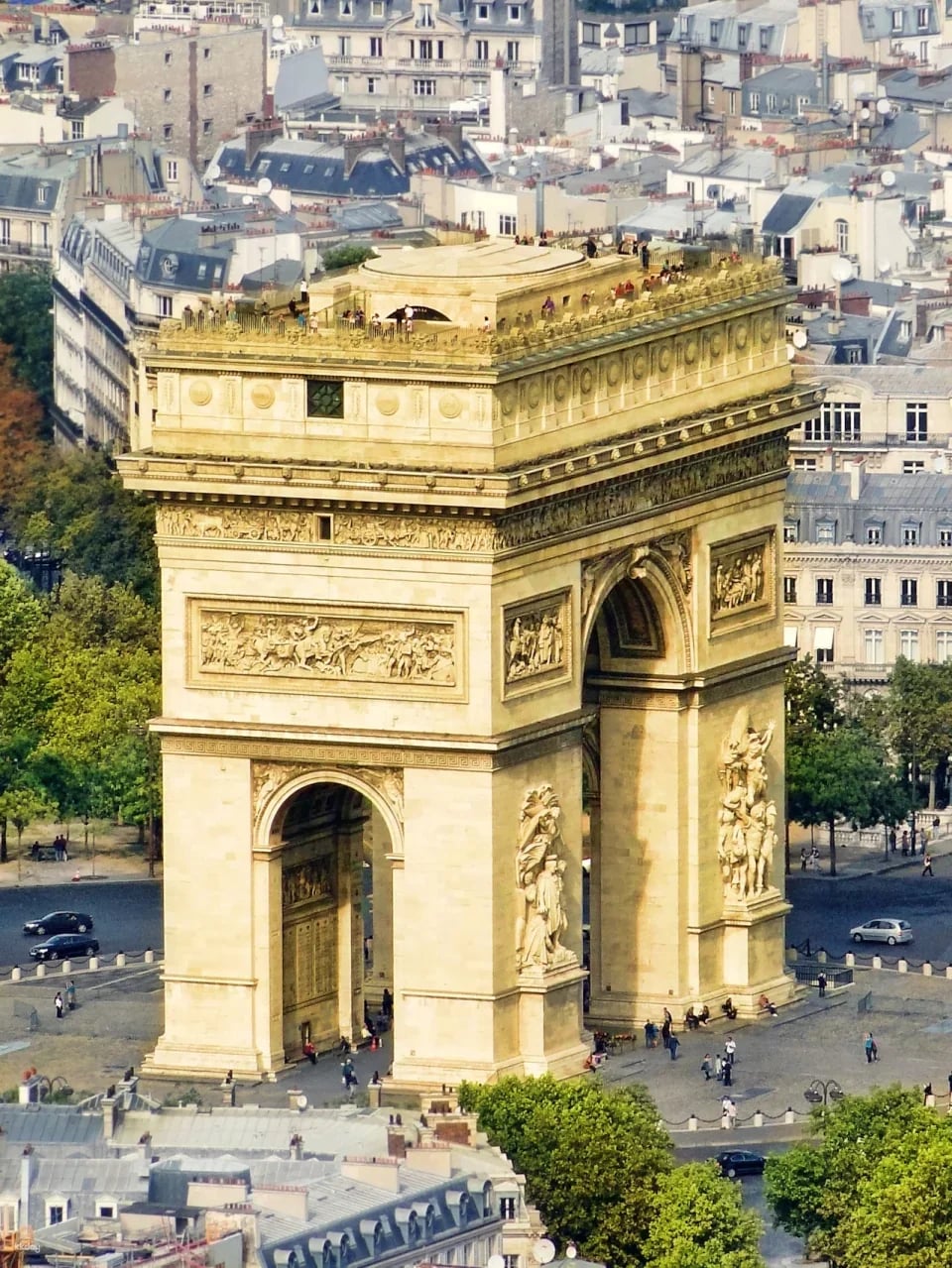 Arc de Triomphe: Admission + Rooftop Access