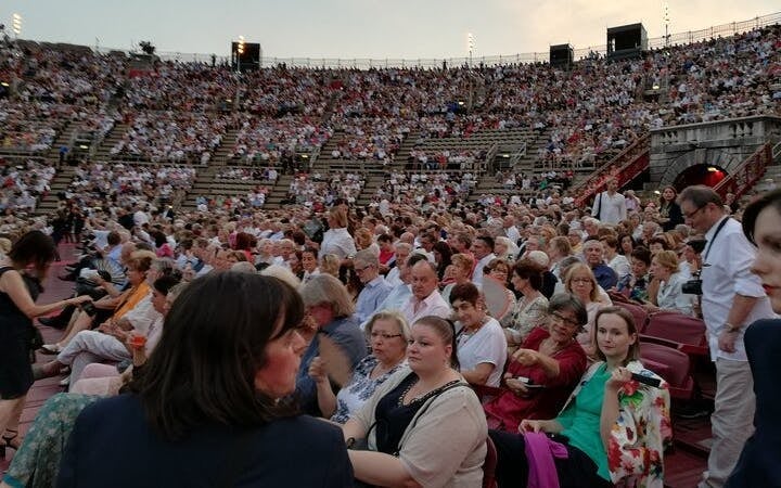 Arena di Verona Opera Ticket with 1 hour guided city tour Image 7
