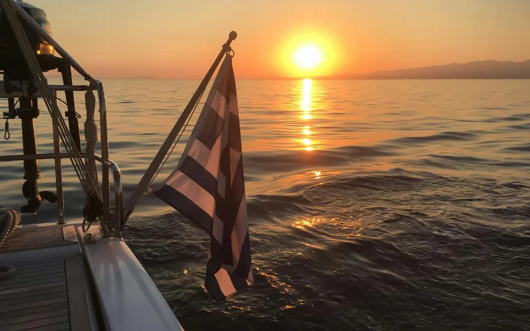 Argostoli Sunset Cruise with Vardiani Island Swim Stop, Greek Buffet and Unlimited Wine Image 6