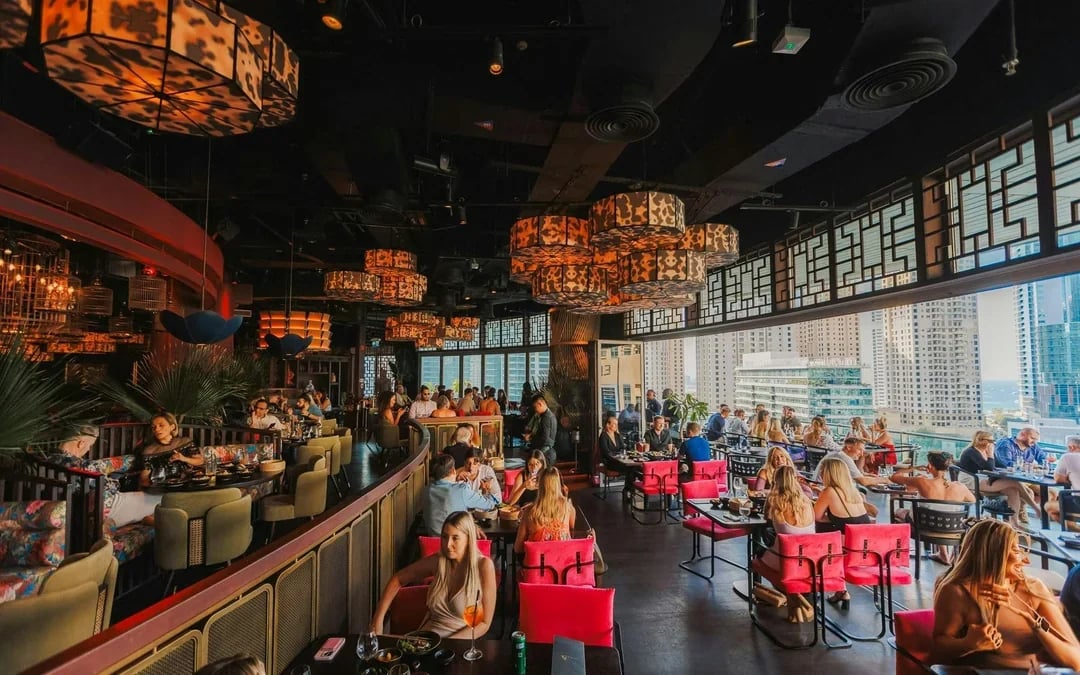 Asia Asia Dubai Marina Pier 7: Sunset Dining Experience with Welcome Drink Image 1