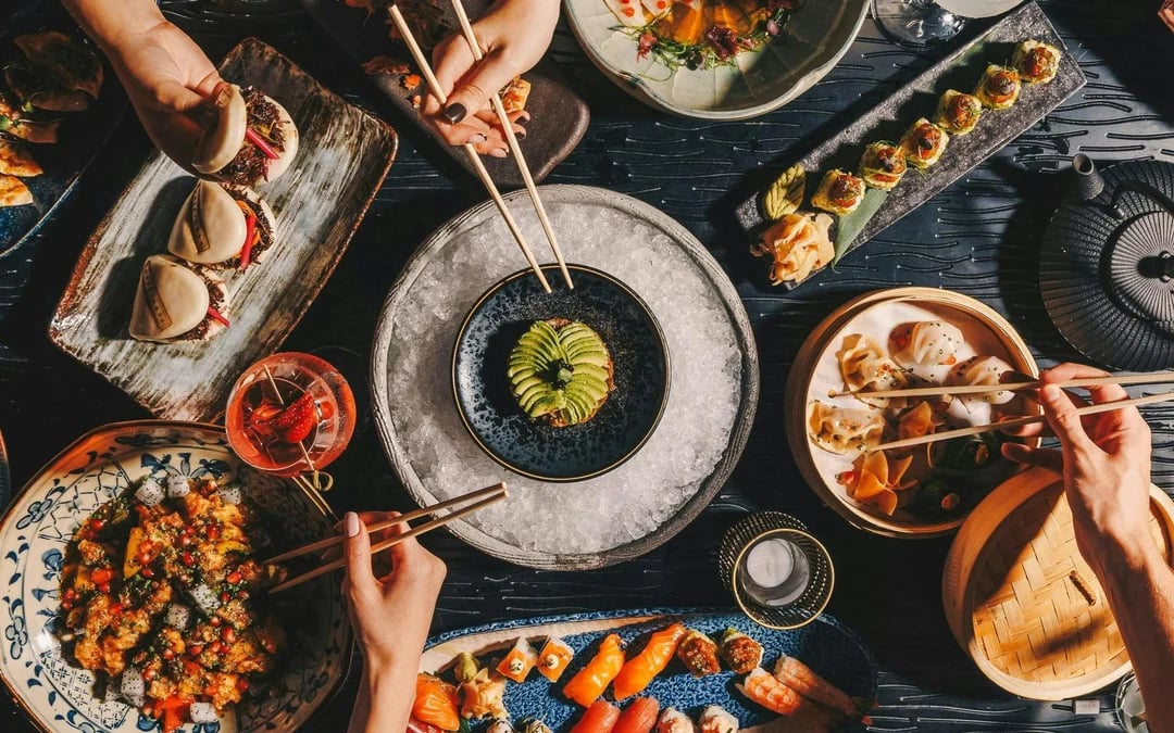 Asia Asia Dubai Marina Pier 7: Sunset Dining Experience with Welcome Drink Image 3