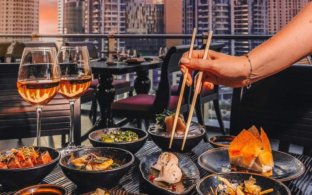 Asia Asia Dubai Marina Pier 7: Sunset Dining Experience with Welcome Drink Image 5