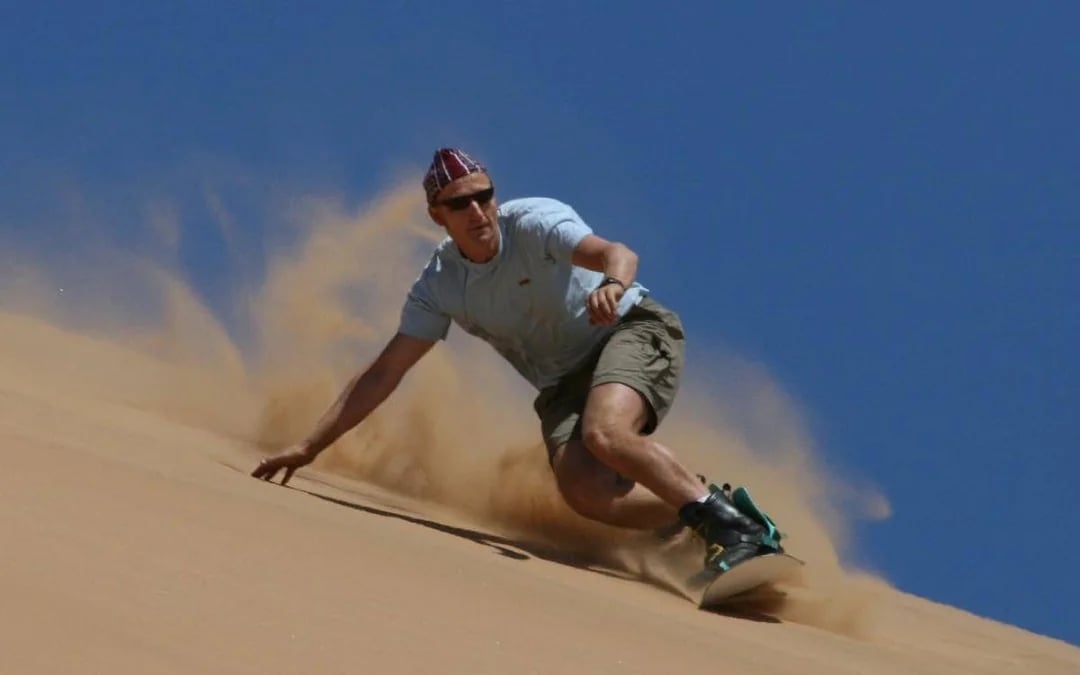 Atlantis Dunes Private Sandboarding and Quad Biking Tour with Luxury Transport and Personal Guide Image 3