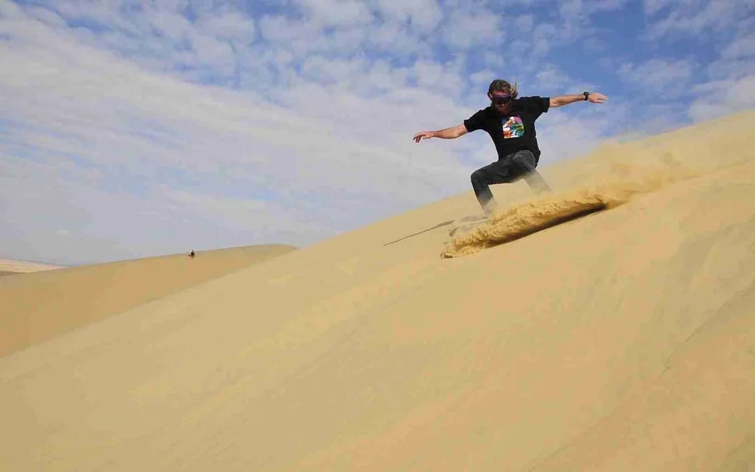 Atlantis Dunes Private Sandboarding and Quad Biking Tour with Luxury Transport and Personal Guide Image 5