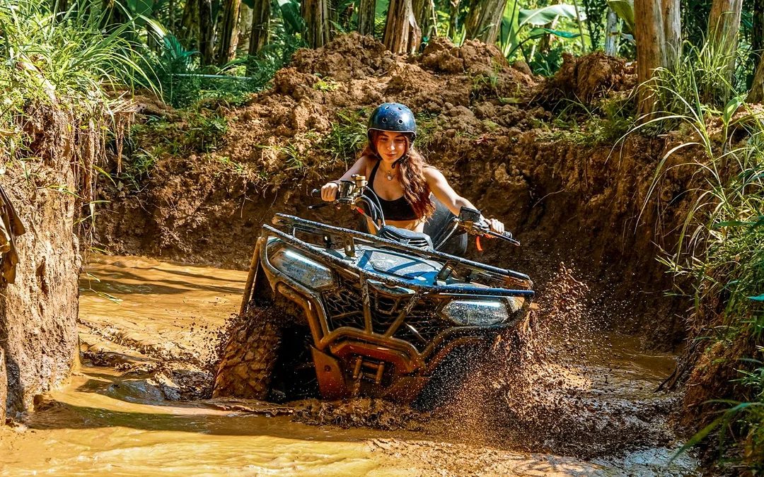 ATV Bike Ride with Ayung River Rafting with Lunch and Optional Transfers Image 1