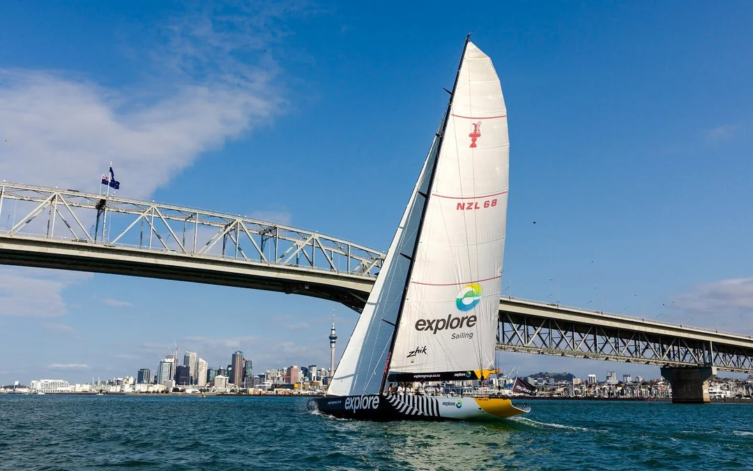 Auckland Waitemata Harbour America's Cup Sailing Experience Image 1