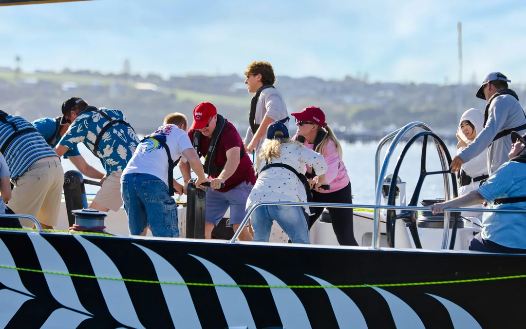 Auckland Waitemata Harbour America's Cup Sailing Experience Image 5