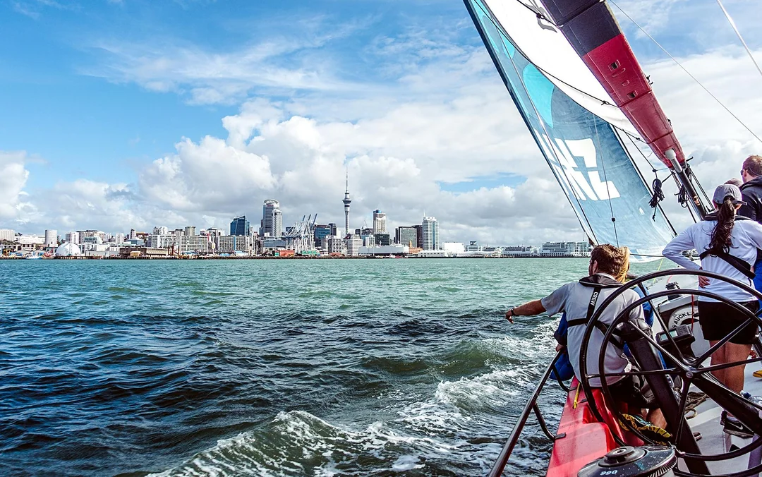 Auckland Waitemata Harbour America's Cup Sailing Experience Image 8