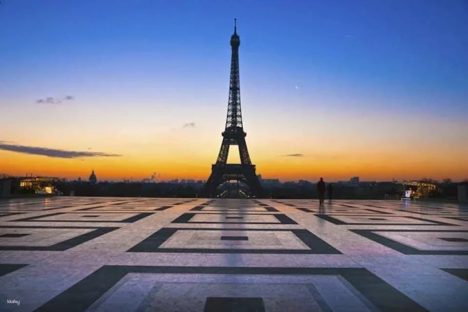 Audioguided tour of the Eiffel Tower with cruise ticket