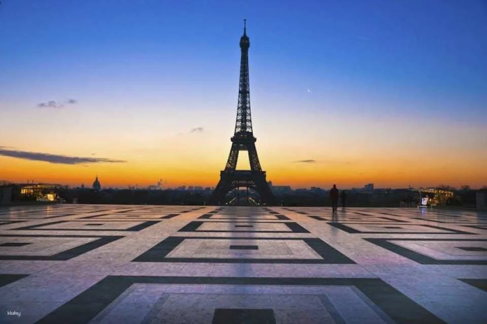 Audioguided tour of the Eiffel Tower with cruise ticket