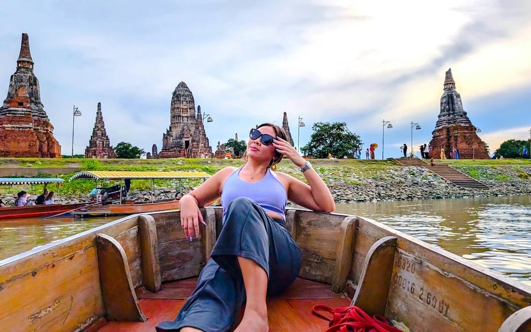 Ayutthaya Historical Park Day Trip with Private Car Transfers and Longtail Boat Tour Image 5