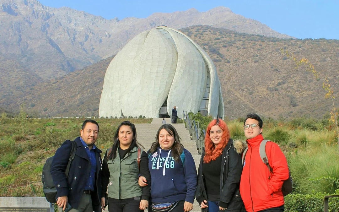 Bahá'i Temple and Cousiño Macul Vineyard Image 1