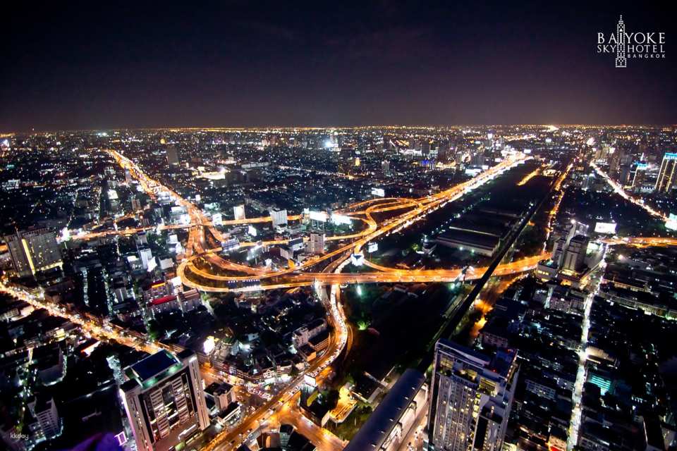 Baiyoke Experience: Rooftop Bar, Observation Deck & Revolving Point Ticket | Bangkok