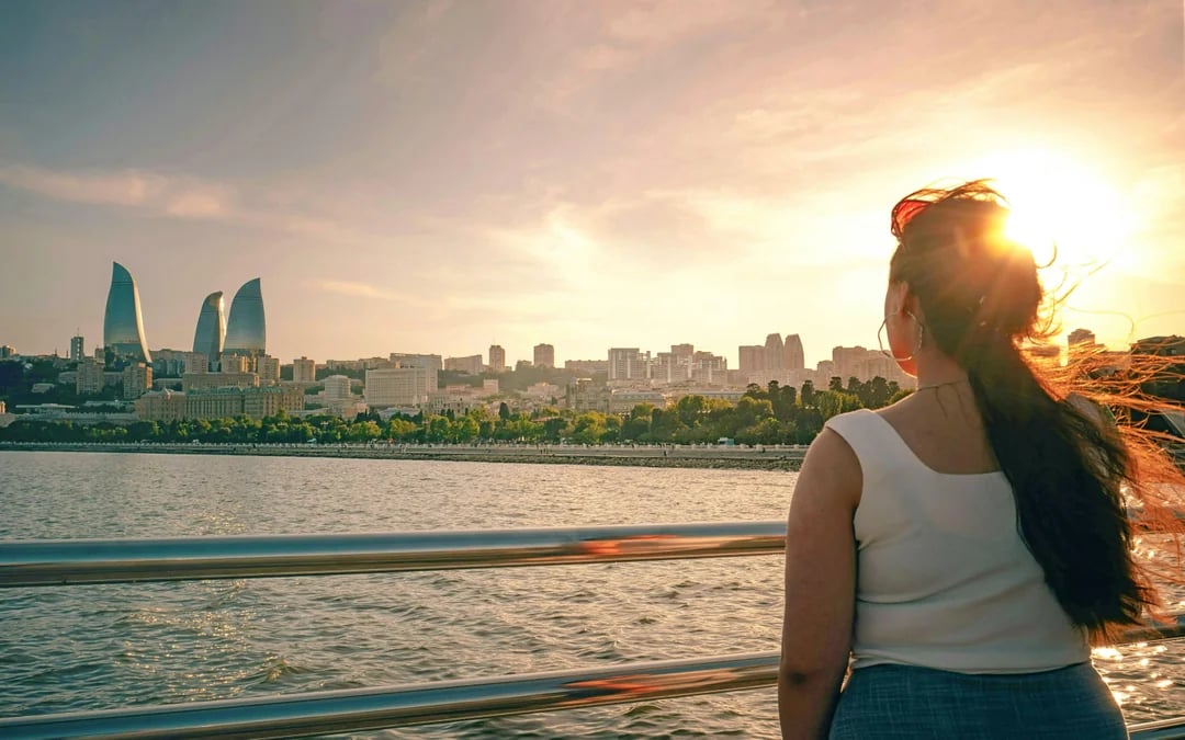 Baku Caspian Sea Boat Tour with City Skyline Views Image 4