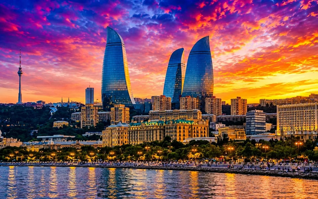 Baku Walking Tour: Old City & Modern Baku Image 1