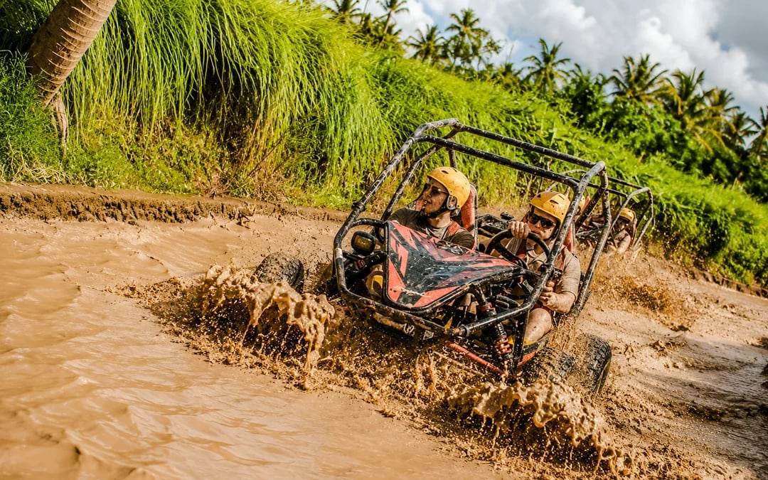 Bali Off-Road Buggy Ride and Water Tubing with Lunch Image 1
