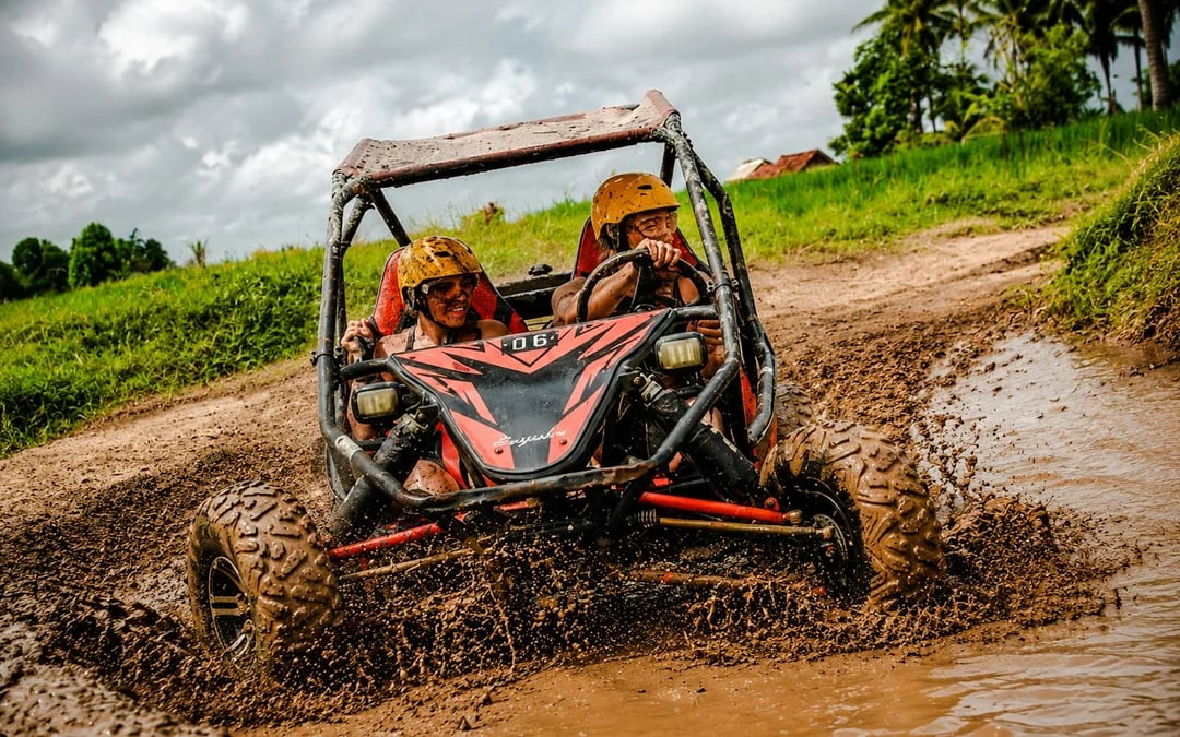 Bali Off-Road Buggy Ride and Water Tubing with Lunch Image 2