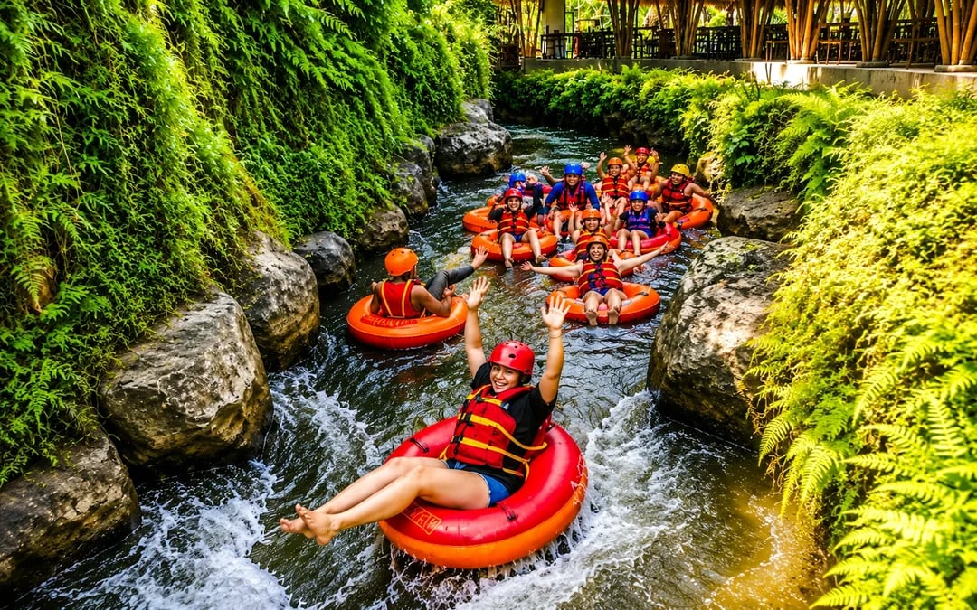 Bali Off-Road Buggy Ride and Water Tubing with Lunch Image 7